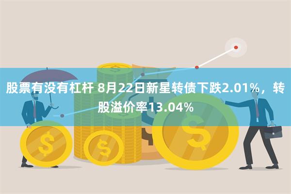 股票有没有杠杆 8月22日新星转债下跌2.01%，转股溢价率13.04%