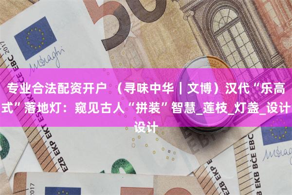 专业合法配资开户 （寻味中华｜文博）汉代“乐高式”落地灯：窥见古人“拼装”智慧_莲枝_灯盏_设计